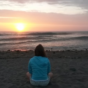 Me in the sunset